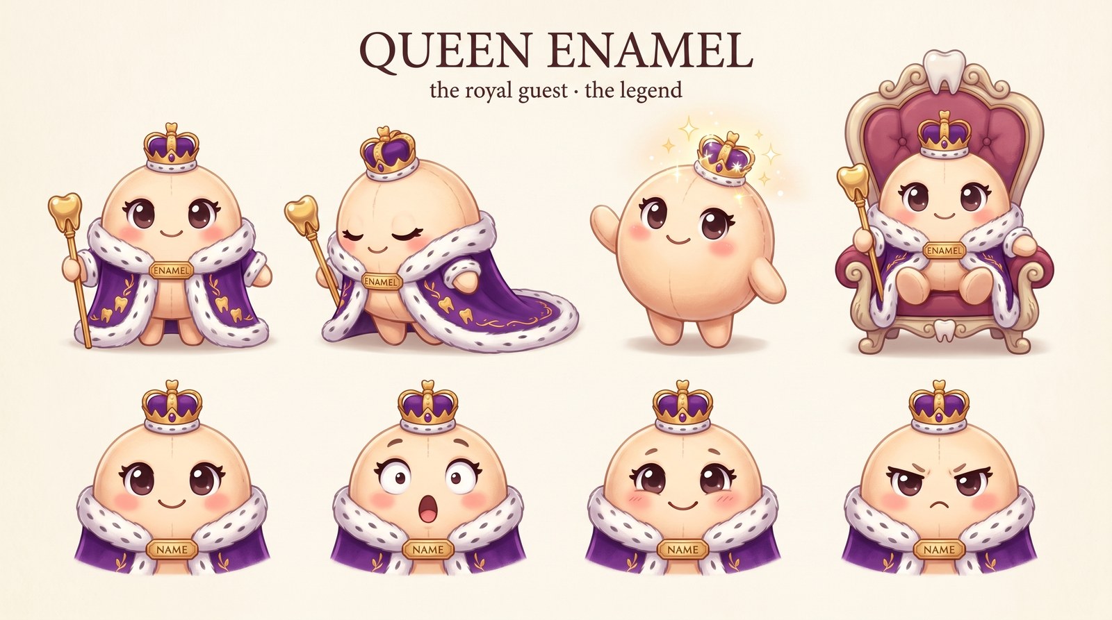 Queen Enamel